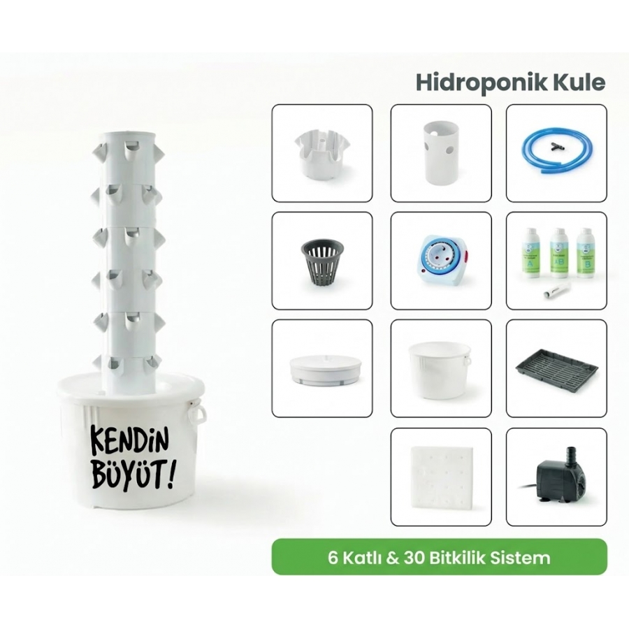 Hidroponik Kule